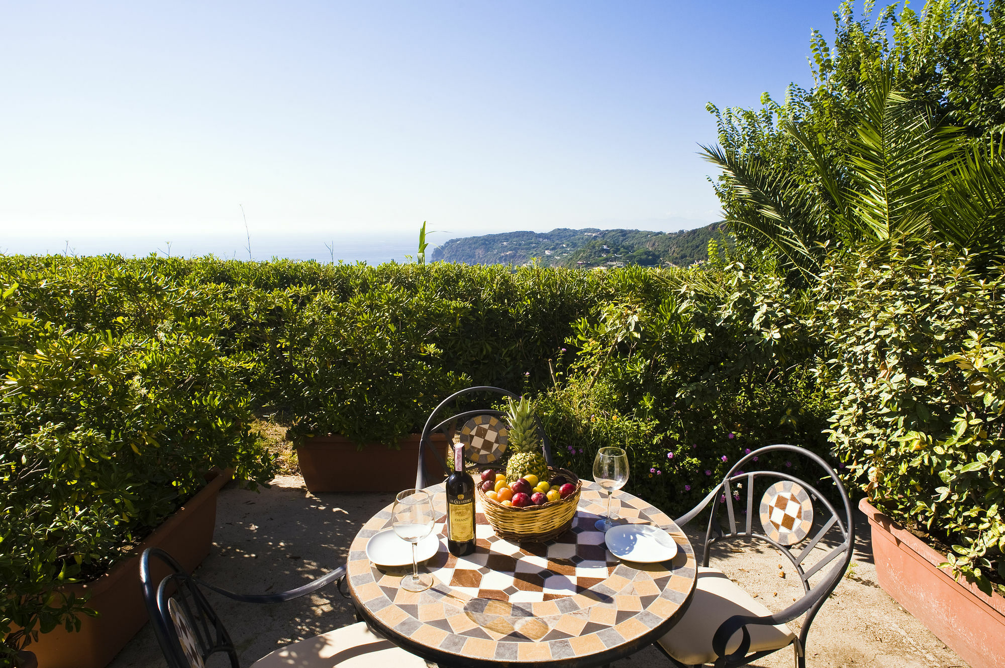 Hotel Poggio Del Sole Форио Ресторан фото